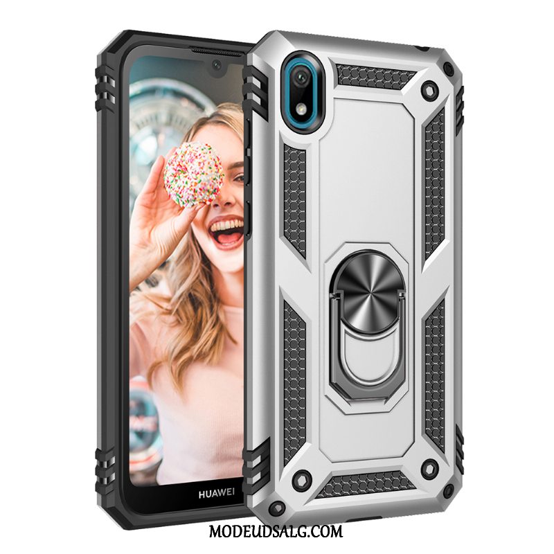 Huawei Y5 2019 Etui Beskyttelse Cover Rød Blød Hård