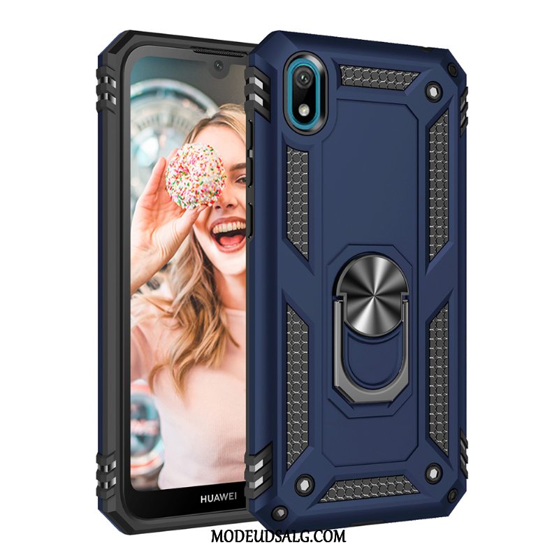 Huawei Y5 2019 Etui Beskyttelse Cover Rød Blød Hård