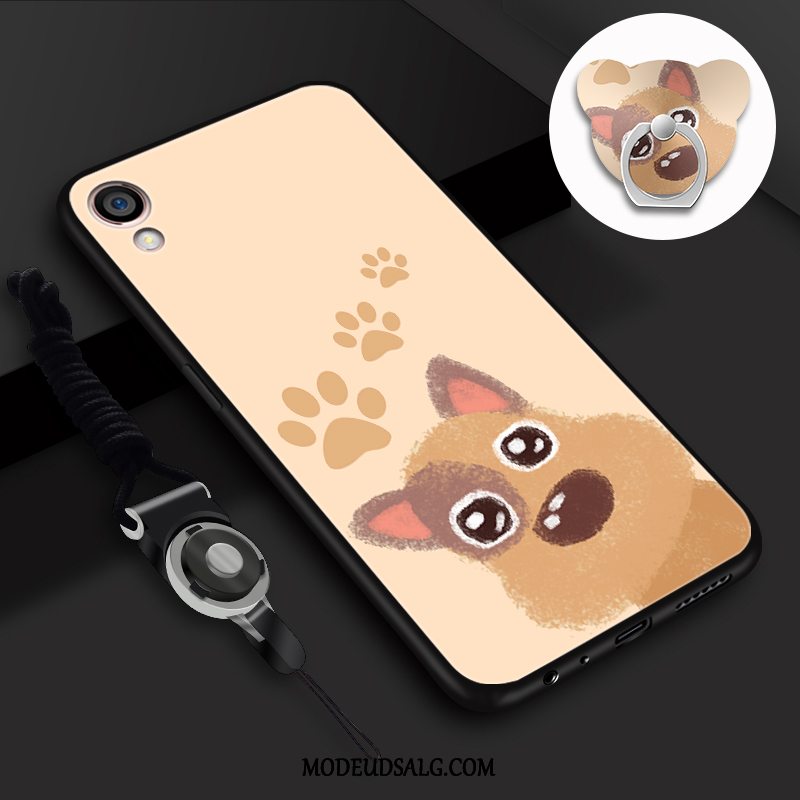 Huawei Y5 2019 Etui Beskyttelse Hvid Cover Cartoon