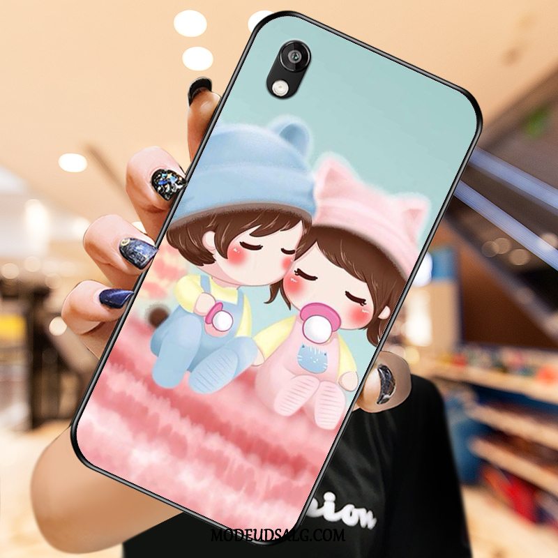 Huawei Y5 2019 Etui / Cover Af Personlighed Lyserød Cartoon Smuk