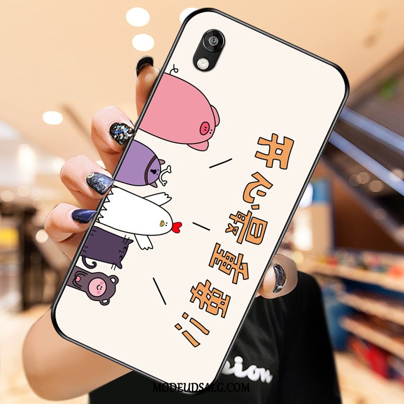 Huawei Y5 2019 Etui / Cover Af Personlighed Lyserød Cartoon Smuk