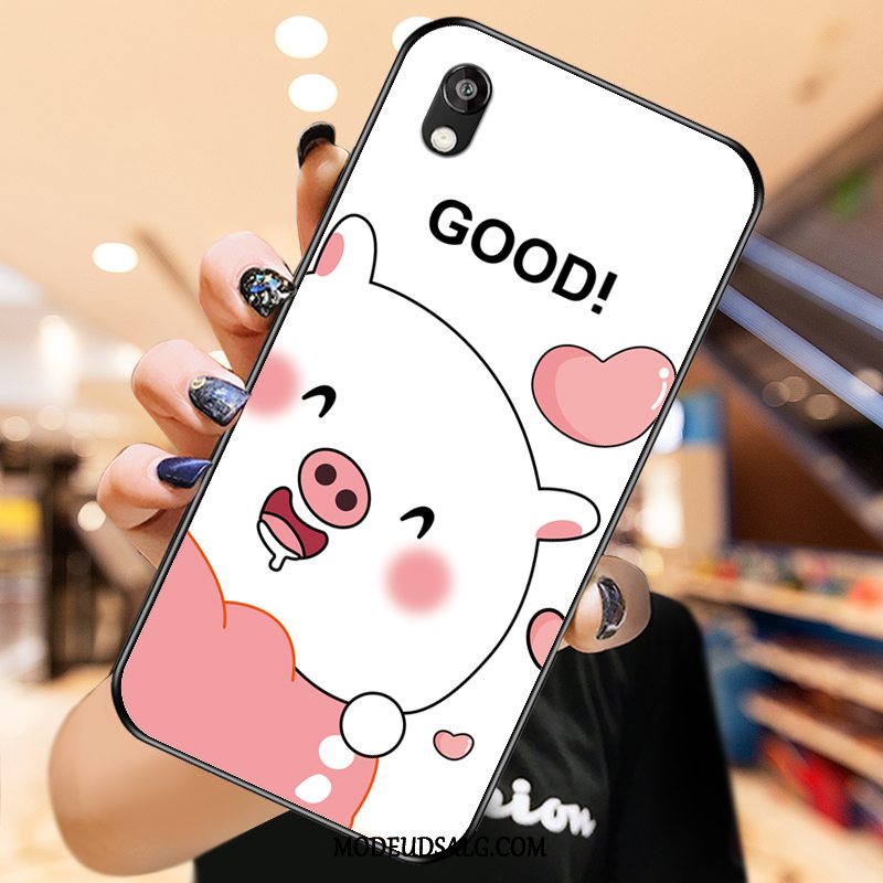 Huawei Y5 2019 Etui / Cover Af Personlighed Lyserød Cartoon Smuk