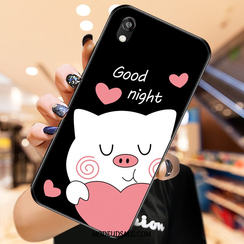 Huawei Y5 2019 Etui / Cover Af Personlighed Lyserød Cartoon Smuk