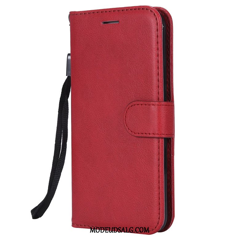 Huawei Y5 2019 Etui / Cover Beskyttelse Silikone Lædertaske Solid Farve Blød