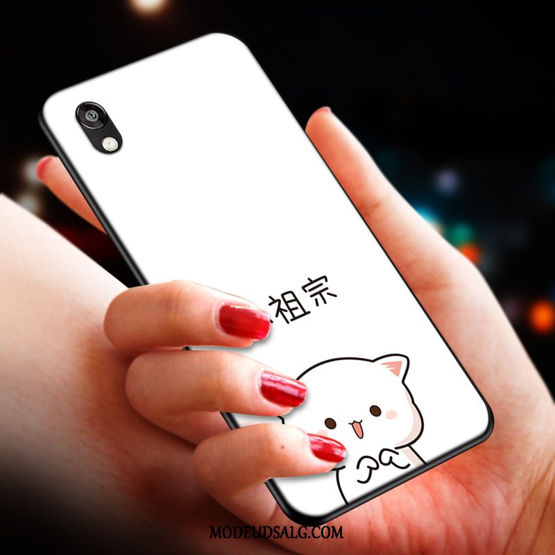 Huawei Y5 2019 Etui Cover Lilla Beskyttelse Cartoon Smuk