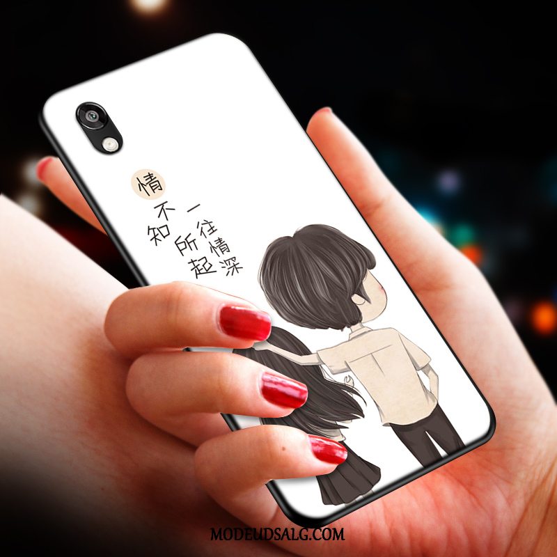 Huawei Y5 2019 Etui Cover Lilla Beskyttelse Cartoon Smuk