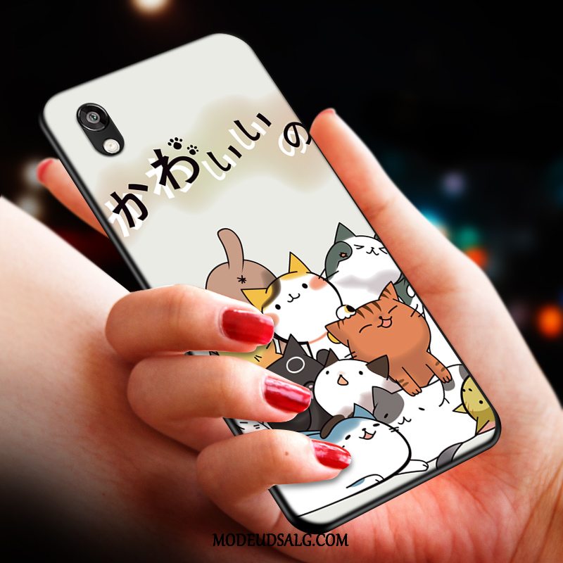 Huawei Y5 2019 Etui Cover Lilla Beskyttelse Cartoon Smuk