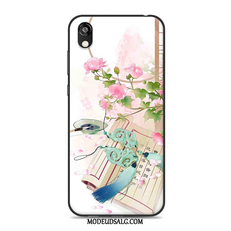 Huawei Y5 2019 Etui / Cover Simple Blød Silikone Kunst Lyserød