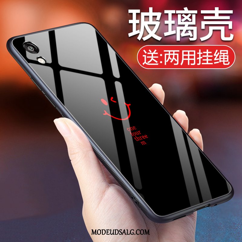 Huawei Y5 2019 Etui Glas Cartoon Kreativ Simple Anti-fald