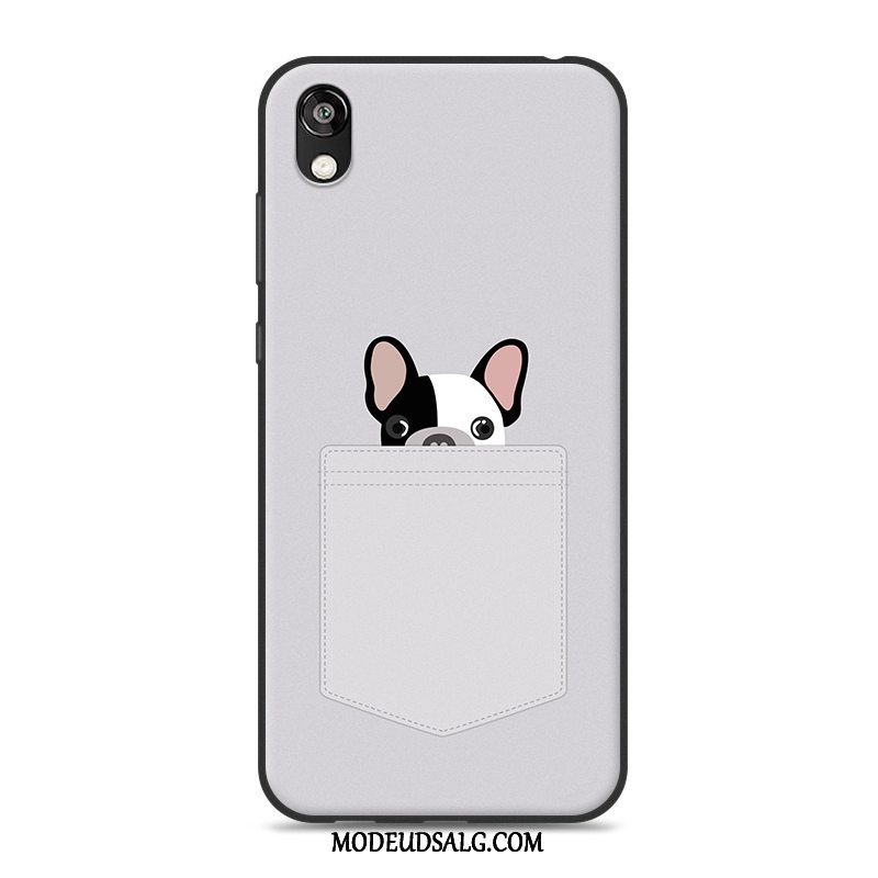 Huawei Y5 2019 Etui Hængende Ornamenter Blå Cartoon Hund Af Personlighed