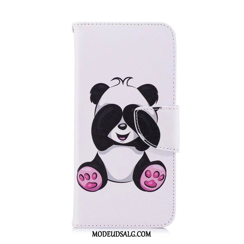 Huawei Y5 2019 Etui Malet Blå Cover Folio Beskyttelse