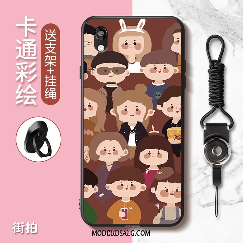 Huawei Y5 2019 Etui Smuk Cover Trend Cartoon Grøn