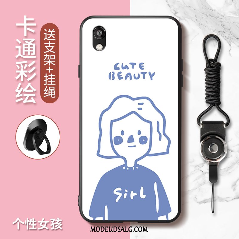 Huawei Y5 2019 Etui Smuk Cover Trend Cartoon Grøn