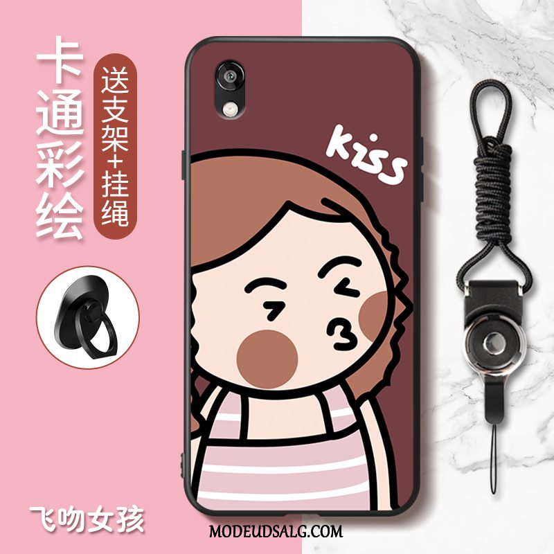 Huawei Y5 2019 Etui Smuk Cover Trend Cartoon Grøn