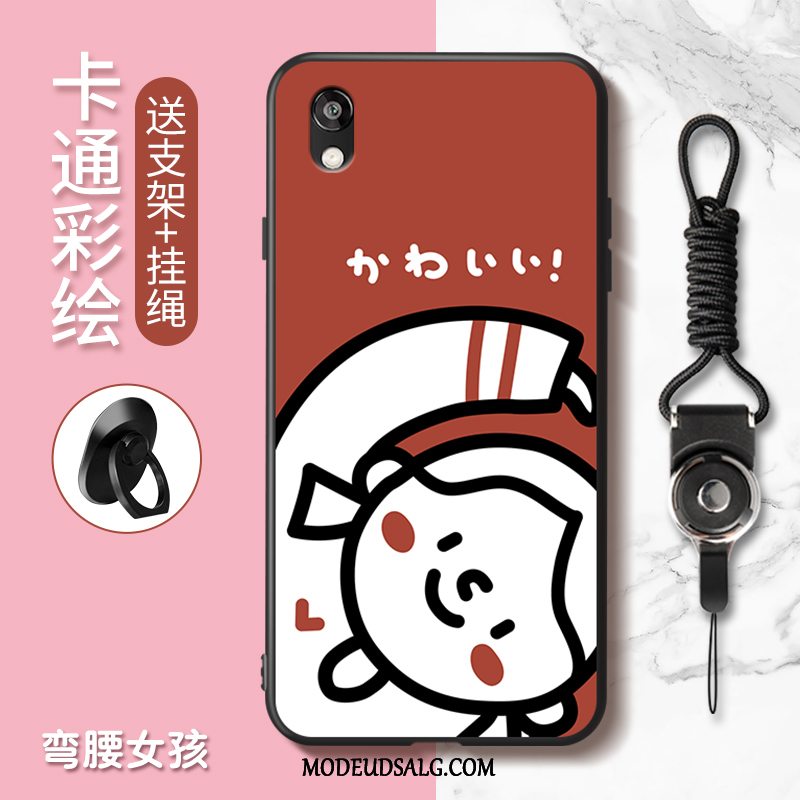 Huawei Y5 2019 Etui Smuk Cover Trend Cartoon Grøn