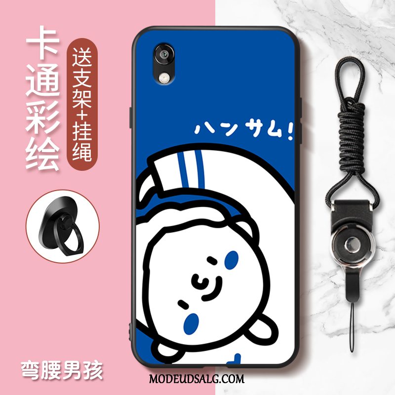 Huawei Y5 2019 Etui Smuk Cover Trend Cartoon Grøn