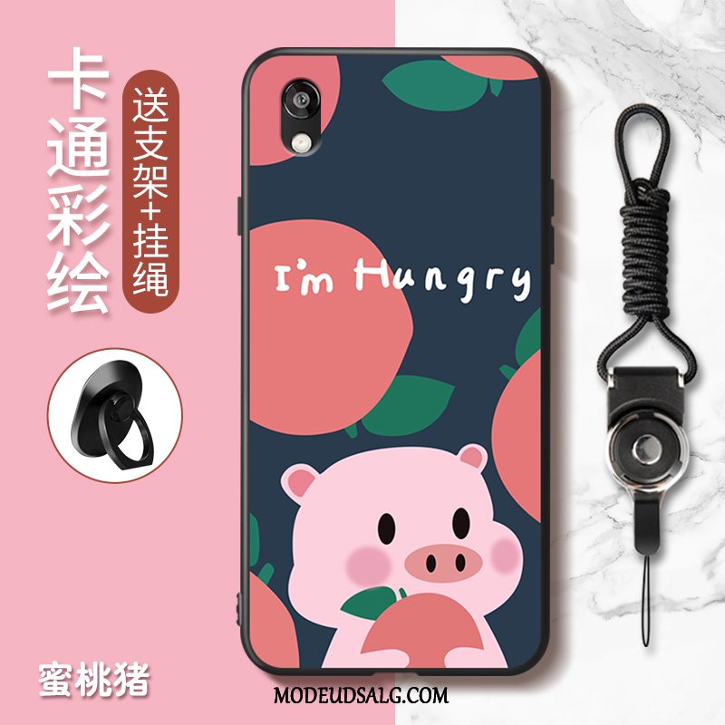 Huawei Y5 2019 Etui Smuk Cover Trend Cartoon Grøn