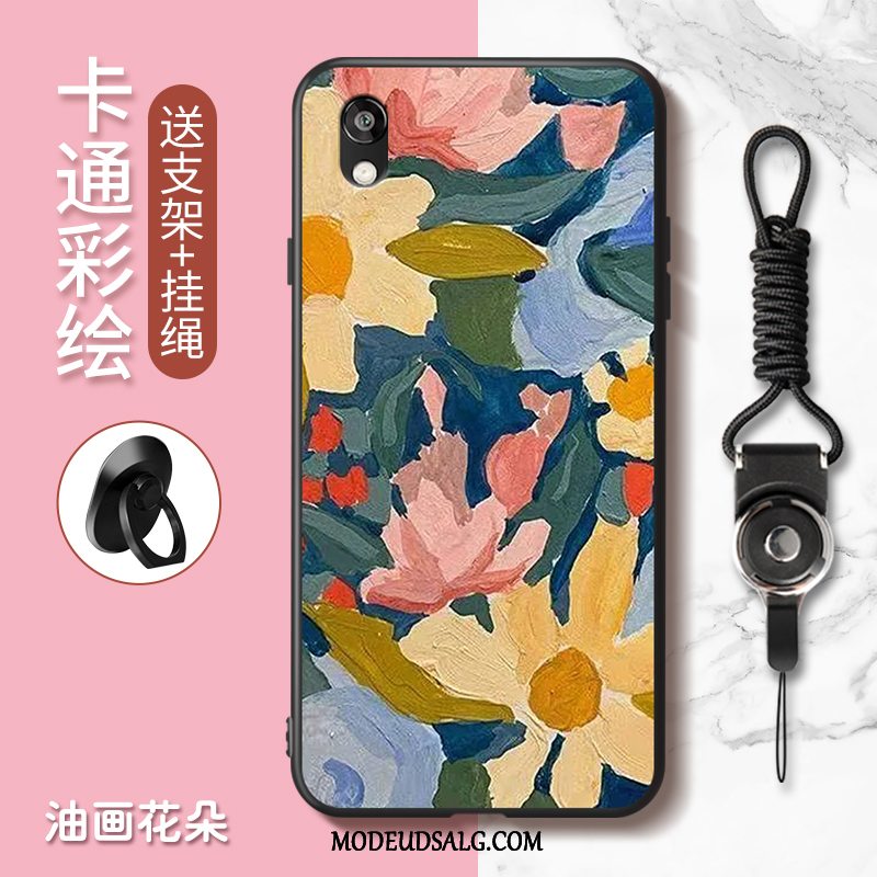 Huawei Y5 2019 Etui Smuk Cover Trend Cartoon Grøn