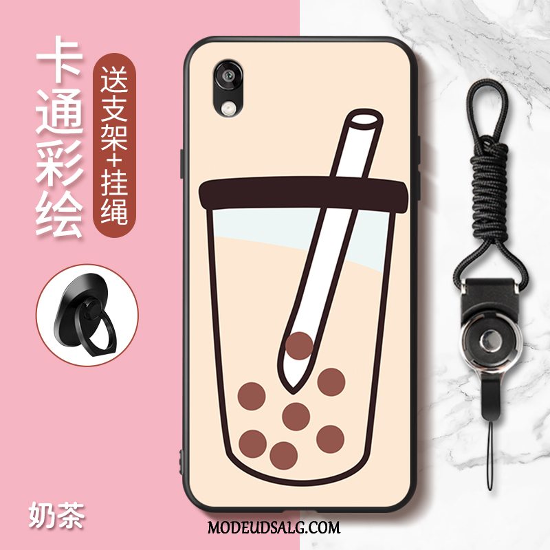 Huawei Y5 2019 Etui Smuk Cover Trend Cartoon Grøn