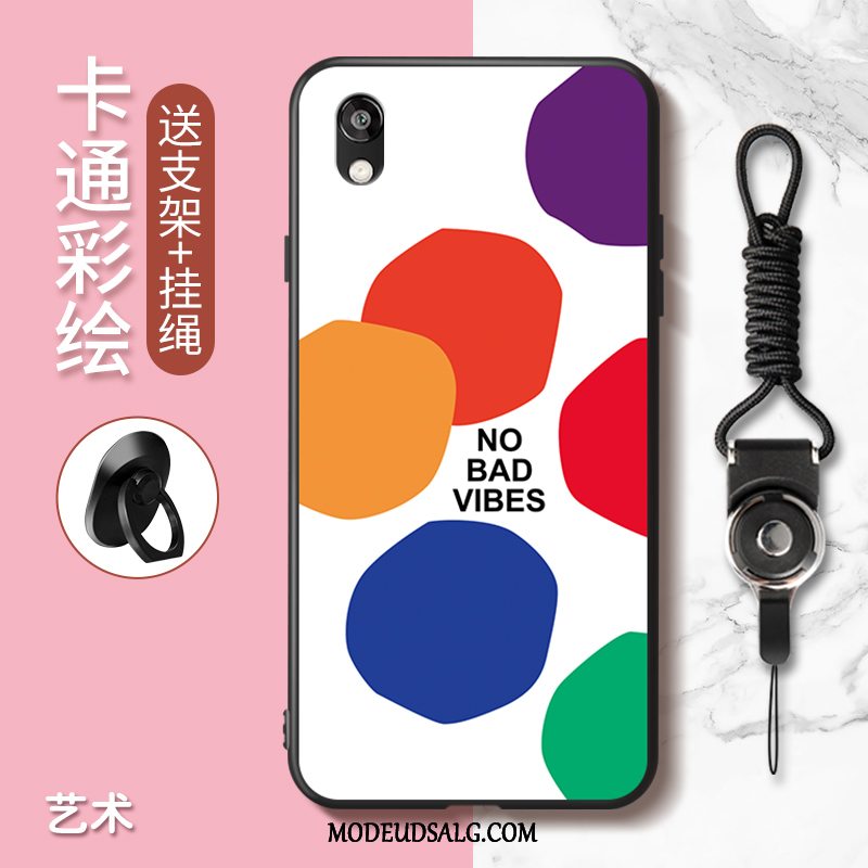 Huawei Y5 2019 Etui Smuk Cover Trend Cartoon Grøn