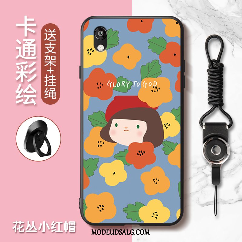 Huawei Y5 2019 Etui Smuk Cover Trend Cartoon Grøn