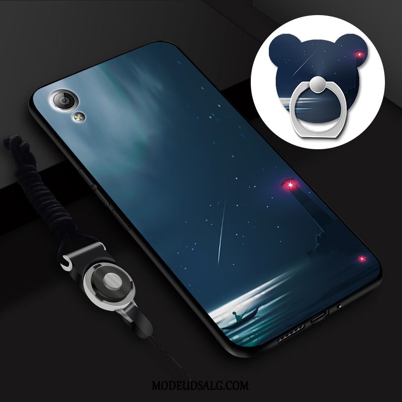 Huawei Y5 2019 Etui Trend Lyserød Beskyttelse Cover Cartoon