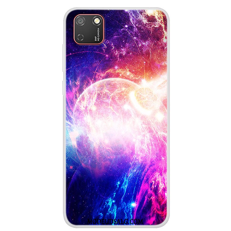 Huawei Y5p Etui / Cover Beskyttelse Trend Stjerneklar Blød Malet