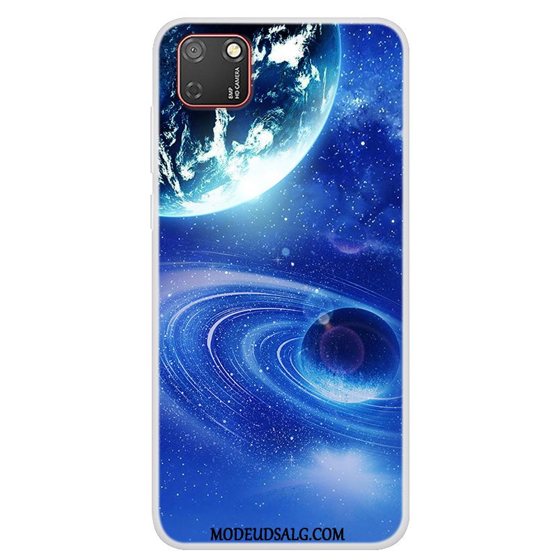 Huawei Y5p Etui / Cover Beskyttelse Trend Stjerneklar Blød Malet