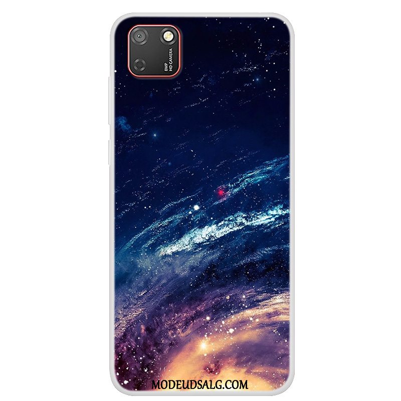 Huawei Y5p Etui / Cover Beskyttelse Trend Stjerneklar Blød Malet