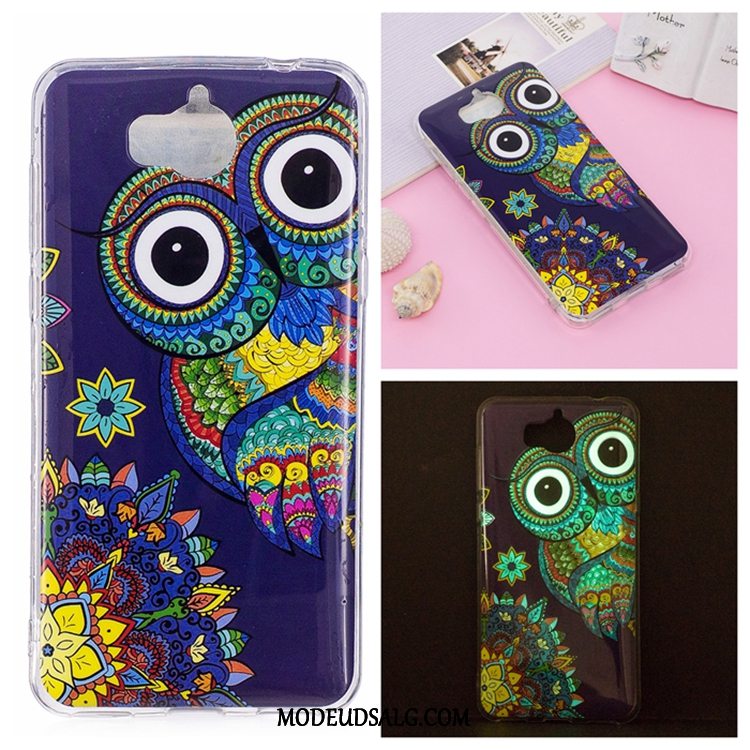 Huawei Y6 2017 Etui Cover Anti-fald Silikone Blød Beskyttelse