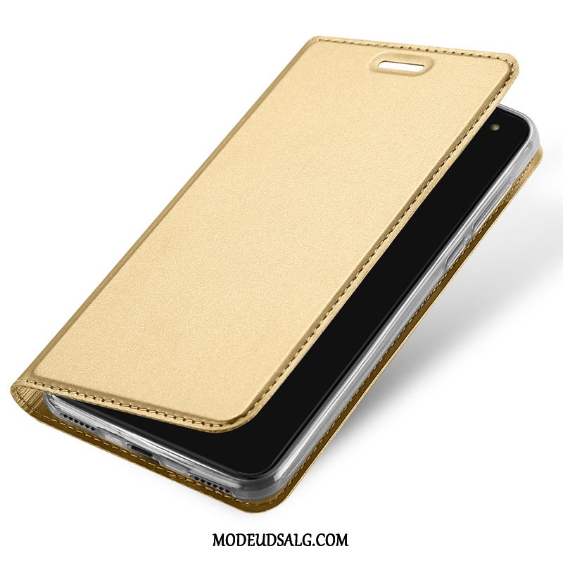 Huawei Y6 2017 Etui Cover Kort Folio Sort