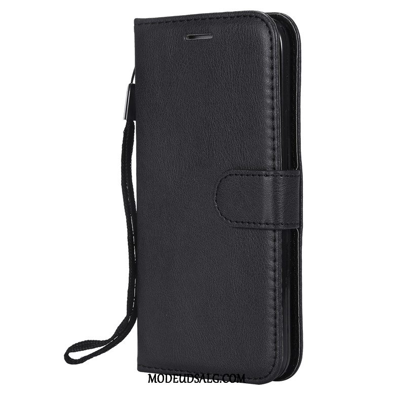 Huawei Y6 2018 Etui Anti-fald Cover Solid Farve Beskyttelse Blød