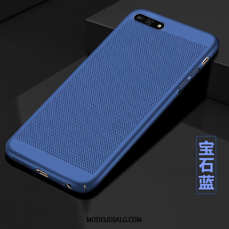 Huawei Y6 2018 Etui Cover Åndbar Lyserød