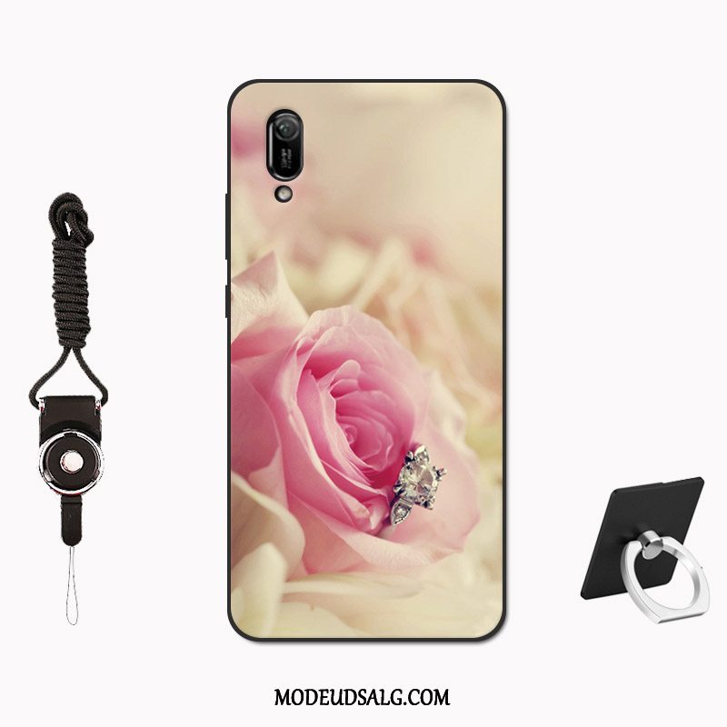 Huawei Y6 2019 Etui / Cover Alt Inklusive Mørkeblå Trendy Beskyttelse Silikone