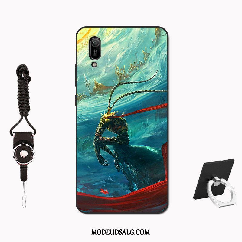 Huawei Y6 2019 Etui / Cover Alt Inklusive Mørkeblå Trendy Beskyttelse Silikone