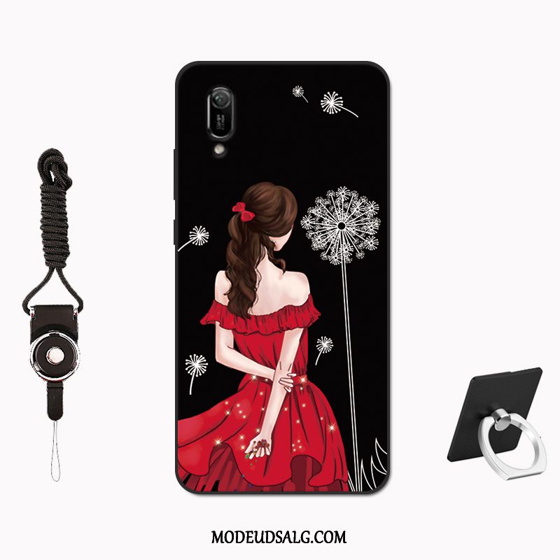 Huawei Y6 2019 Etui / Cover Alt Inklusive Mørkeblå Trendy Beskyttelse Silikone