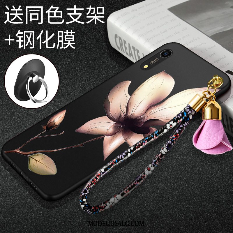 Huawei Y6 2019 Etui / Cover Rød Beskyttelse Silikone Anti-fald