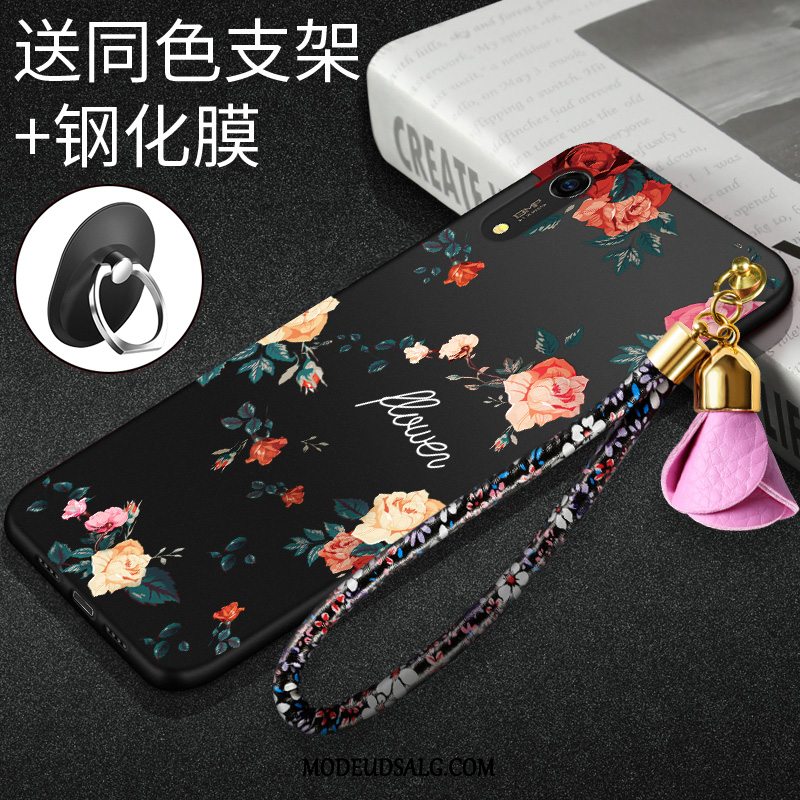 Huawei Y6 2019 Etui / Cover Rød Beskyttelse Silikone Anti-fald