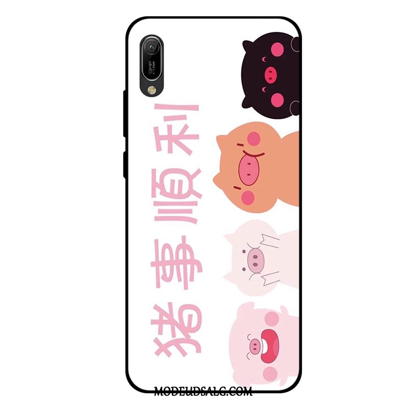 Huawei Y6 2019 Etui Elskeren Blød Silikone Rød Alt Inklusive