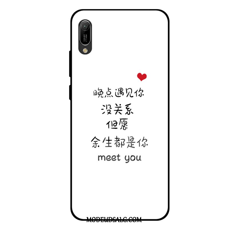 Huawei Y6 2019 Etui Elskeren Blød Silikone Rød Alt Inklusive