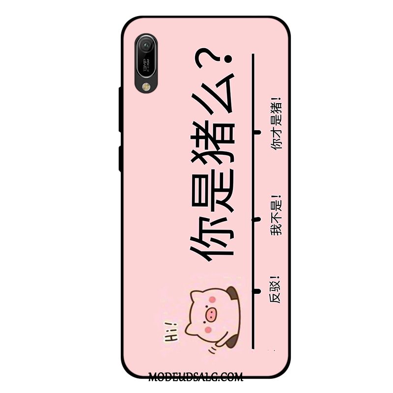 Huawei Y6 2019 Etui Elskeren Blød Silikone Rød Alt Inklusive