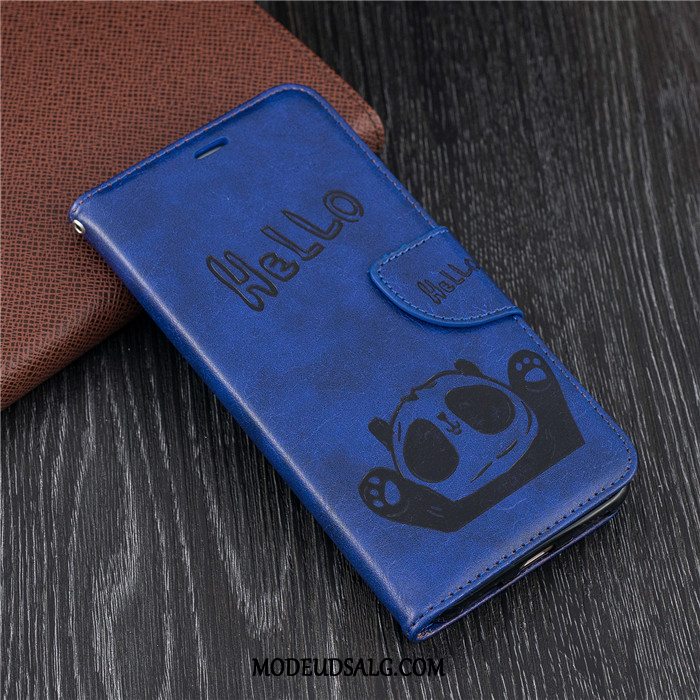 Huawei Y6 Pro 2017 Etui / Cover Anti-fald Folio Silikone Mørkegrøn