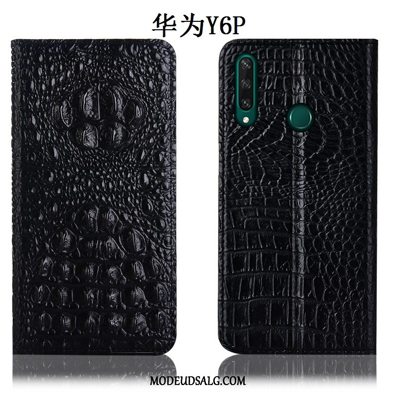 Huawei Y6p Etui Mønster Beskyttelse Folio Anti-fald Cover