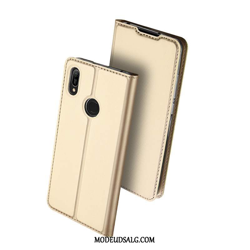 Huawei Y6s Etui / Cover Alt Inklusive Guld Beskyttelse Folio