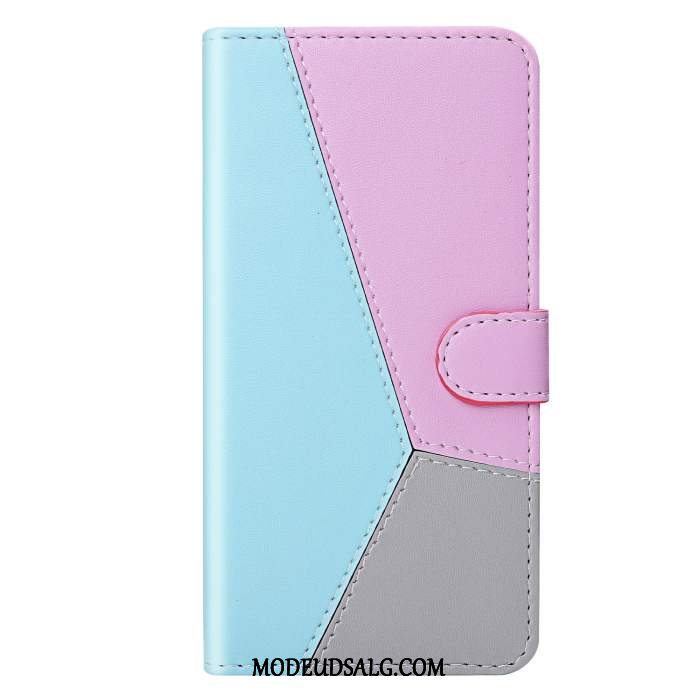 Huawei Y6s Etui / Cover Clamshell Cartoon Lædertaske Kort Beskyttelse