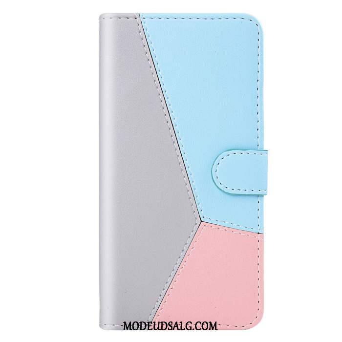 Huawei Y6s Etui / Cover Clamshell Cartoon Lædertaske Kort Beskyttelse