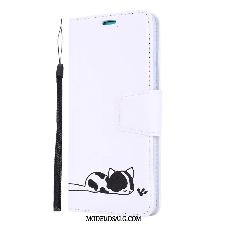 Huawei Y6s Etui / Cover Rød Folio Tegnebog Fold