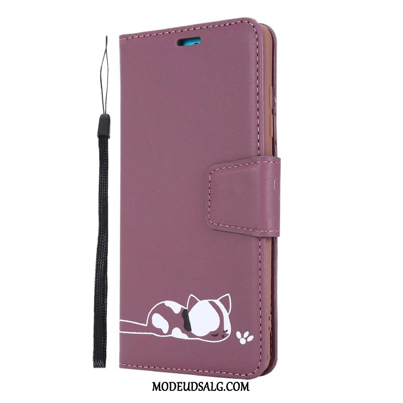 Huawei Y6s Etui / Cover Rød Folio Tegnebog Fold