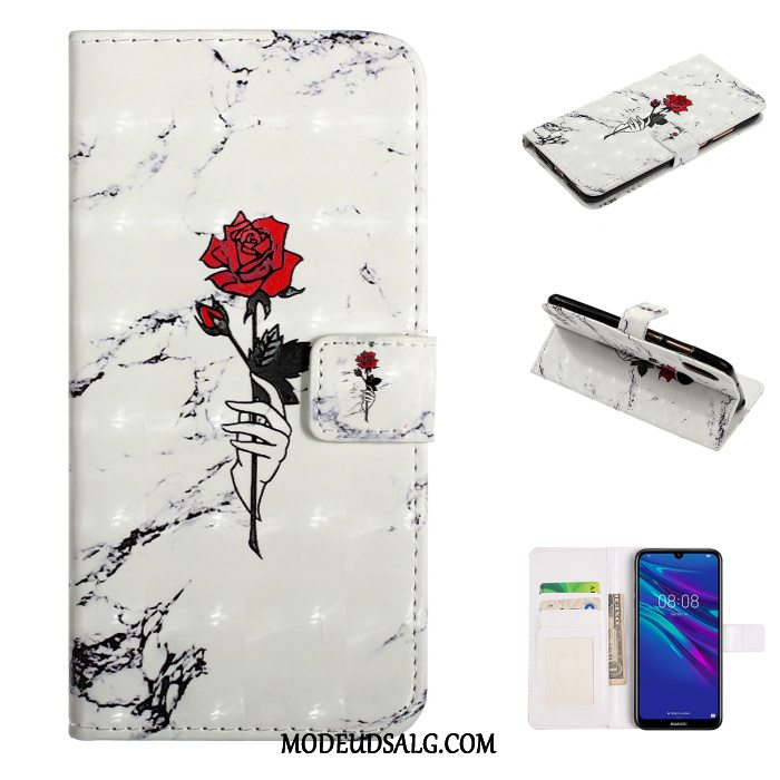 Huawei Y7 2019 Etui Blå Cover Alt Inklusive Beskyttelse Clamshell