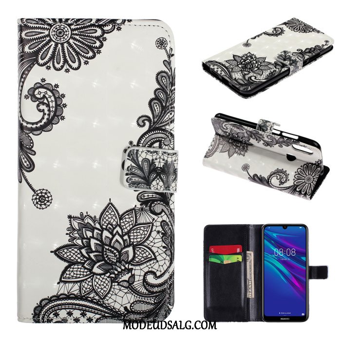 Huawei Y7 2019 Etui Blå Cover Alt Inklusive Beskyttelse Clamshell